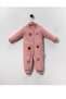 baby mouth flore soft front snap fastener braided flower woven bebe jumpsuit