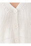 Long Sleeve V-Neck Oversize Knitwear Women's Cardigan - 4