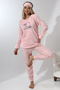 5010 Plush Welsoft Fleece Winter Soft Women's Pajama Set - 2