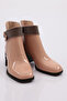 Women's Heeled Boots Skin Wrinkled Patent Leather 421273488 - 2