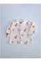 Unisex Baby Natural Pumpkin Printed Natural 5-Piece Hospital Exit Bodysuit Set - 3