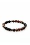 Agate Onyx Hematite Men's Natural Stone Bracelet Health and Stress Bracelet - 2