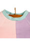 HelloBaby Newborn Color Block Sweatshirt-Booties Bottom - 2