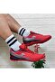 29117 Red Laced Astroturf Football Shoes - 3