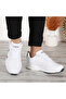 US Polo AssnOrthopedic Vance Wmn Unisex White - Black Casual Sneakers - 6