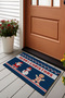 New Year Merry Christmas Digital Printed 50x70cm Decorative Multi-Purpose Indoor and Outdoor Door Mat