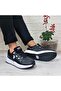 U.S. Polo Vıce Black-White Footed Thick Sole Sports Shoes - 3