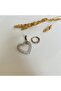 VIP Series Heart Figured Zircon Jewelled Hoop Xuping Earrings - 8