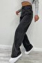 Suşaa Smoked Power Lycra Super High Waist Loose Jeans Palazzo Pants - 2