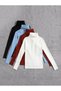 Pack of 4 Black - White - Baby - Red Unisex Thick Cotton Fisherman's Slimft High-Neck Sweater