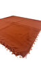 Cotton Drop Pearl Beaded Tile Scarf High Quality Writing 100X100Cm - 4