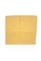 Cotton Drop Pearl Beaded Yellow Scarf High Quality Writing 100x100cm - 2