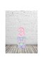 3 Year Old Macaron Rainbow Birthday Balloon Set - Pink Figure Foil Balloon - Mixed Color Balloon