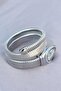 Snake Model Wrist Watch Silver - 5