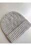 Flexible Thessaloniki Knit Knitwear Basic Standard Unisex Gray Beret 1-4 Years - 3