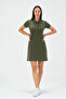Classic Cotton Regular Comfort Polo Collar Dress - 3