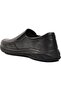 46510 Jons-G Genuine Leather Comfort Men's Shoes Black - 4