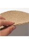 Jute Woven Charger American Service Set of 6 32 cm Diameter Snail Wicker Charger Round Jute Charger Set - 2