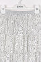 Girl's Elastic Waist Frilly Sequined Skirt - 2