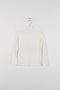Girl's Bicycle Embroidered Long Sleeve T-shirt - 3