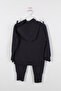 Girl's Sleeves Stone Detailed Tracksuit Set (2 Pieces) - 4