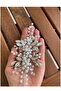 CRYSTAL BRIDAL CROWN, CRYSTAL SIDE MODEL BRIDE HAIR ACCESSORY, BRIDE CROWN, BRIDE BUCKLE, HAIR ACCESSORY - 2