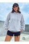 Unprinted Hooded Oversized Unisex Sweatshirt DAXİS Sportwear Company - 4