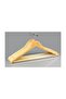 Clothes Hanger Wooden Clothes Hanger 12 Pieces Varnished - 2