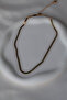 Crushing Gold Steel Necklace - Ideal for a Gift - 3