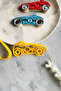 Race Car Dough Shaper Pattern And Frame / Yellow Or Orange / 1 Piece / 6x11 Cm - 2