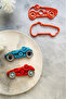 Race Car Dough Shaper Pattern And Frame / Yellow Or Orange / 1 Piece / 6x11 Cm - 7