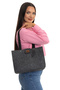 Medium Shoulder Bag - Special Design Felt Bag - Anthracite Gray -35 X 25 X 10cm - 2