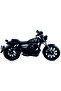 Motor Flame Sticker - 35x13 cm, 2 Pieces - 2