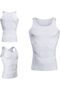 Men's Body Shaper Chest and Belly Shaper Firming Breathable Athlete Corset - 8