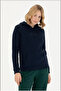 Women's Navy Blue Basic Sweatshirt G082SZ082.000.1675598.VR033 - 3