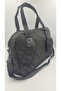 Women's Black Puff Quilted Patterned Wallet Luggage Hand and Shoulder Bag - 2