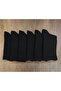 Cotton 6 Pairs of Flat Toe Seamless Elastic Socks
