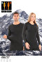 Unisex Winter Thermal Underwear, Warm Cotton Non-Burning Top Undershirt Underwear