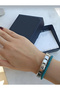 Unisex Italian Nomination Model Charm Bracelet Stainless Steel Bracelet - 3