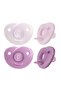Avent Soothie Orthodontic Pacifier Set of 2 with Storage Box 0-6 Months - Girl - 4