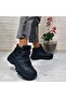 29194 Black Non-Slip Boy's Boots with Velcro Fuspet