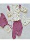 Lilac 100% Cotton Lulea Soft 5-Piece Hospital Discharge Bodysuit Set - 2