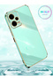 Petrol Blue Edges Gold Detailed Luxury Silicone Case for Xiaomi Redmi Note 12 Pro 5g - 3