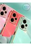 Petrol Blue Edges Gold Detailed Luxury Silicone Case for Xiaomi Redmi Note 12 Pro 5g - 4