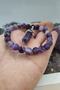 Amethyst Natural Stone Bracelet 8 Mm Aa Quality (With Necklace Gift) (Life Energy)