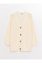 V-Neck Plain Long Sleeve Women's Knitwear Cardigan - 6