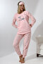 5010 Plush Welsoft Fleece Winter Soft Women's Pajama Set
