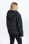 Black Only Monica 15205638 Women's Puffer Coat - Removable Fur - 2
