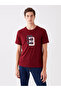 Printed Men's Combed Cotton T-Shirt - Crew Neck, Short Sleeve - 2