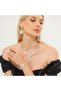 Damla stone choker set - 3